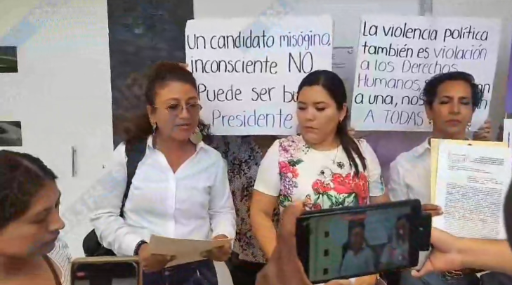 Feministas de Guerrero denuncian violencia política de género contra Abelina López Rodríguez