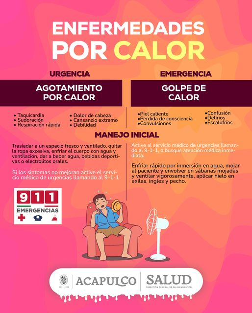 Gobierno Municipal exhorta a la población a extremar precauciones ante la tercera ola de calor