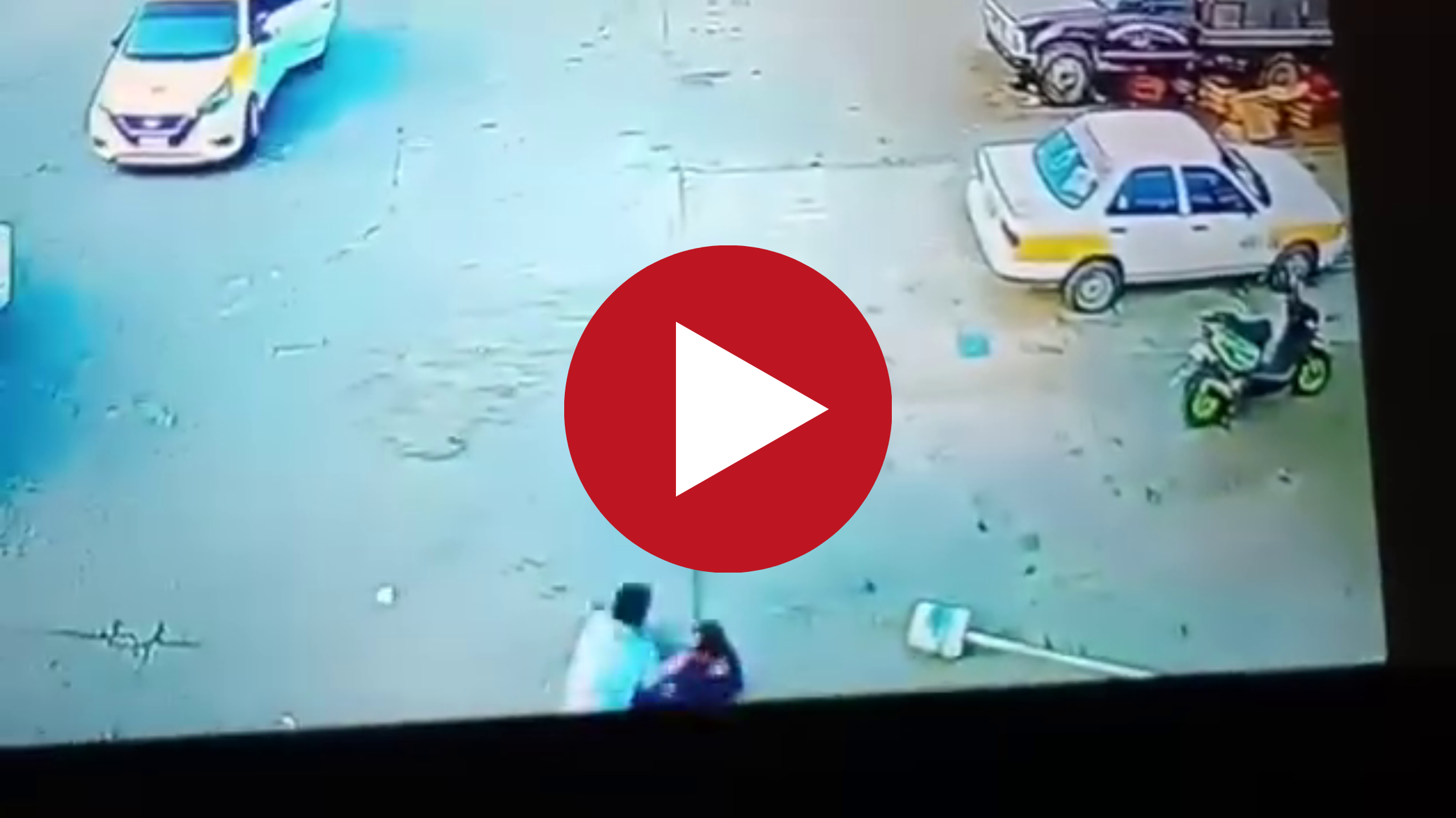 VIDEO: Intento de secuestro en en Central de Abastos desata balacera