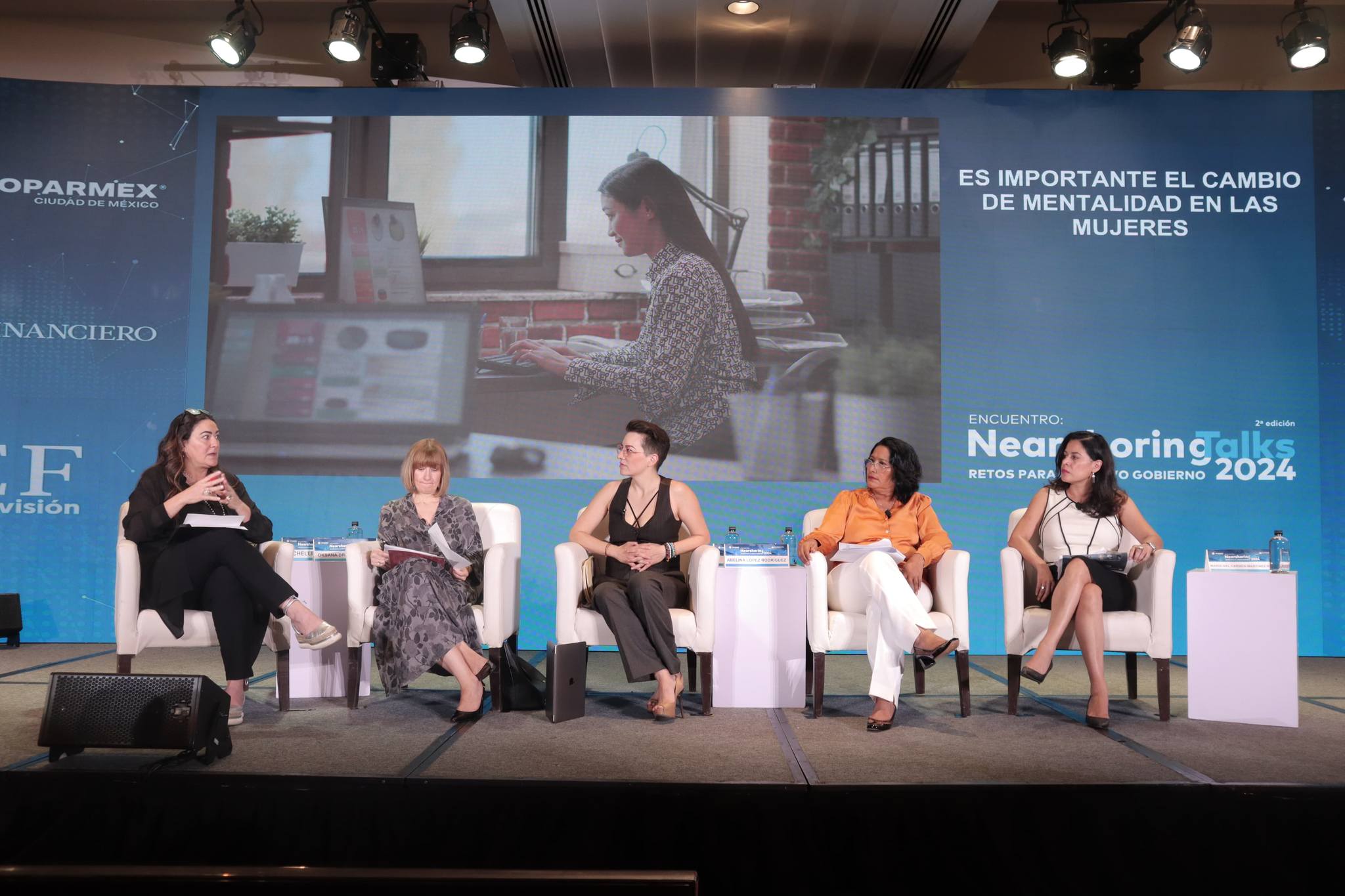 Abelina López Rodríguez Participa en «Nearshoring Talks 2024: Retos para el Nuevo Gobierno»