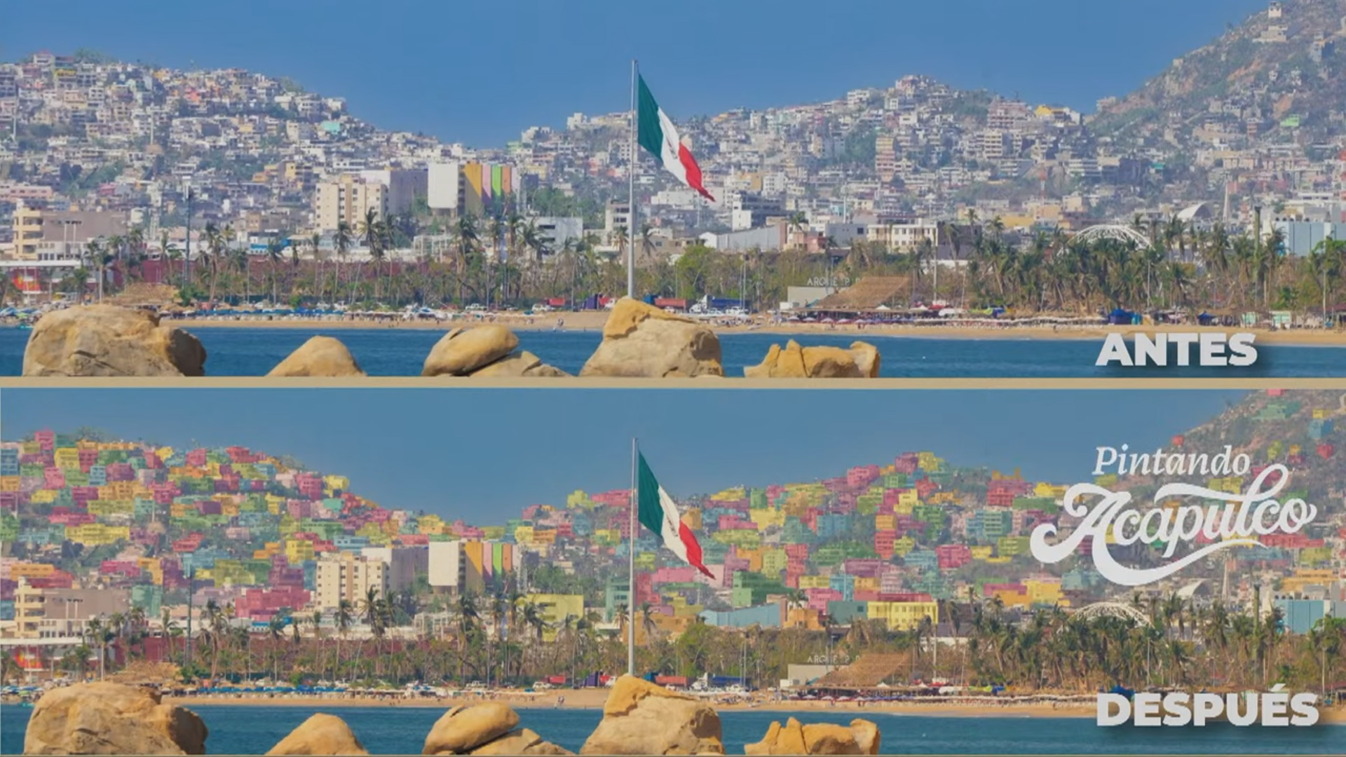 Iniciarán trabajos de pintado de viviendas en Acapulco y Coyuca de Benítez: «Pintando Acapulco»