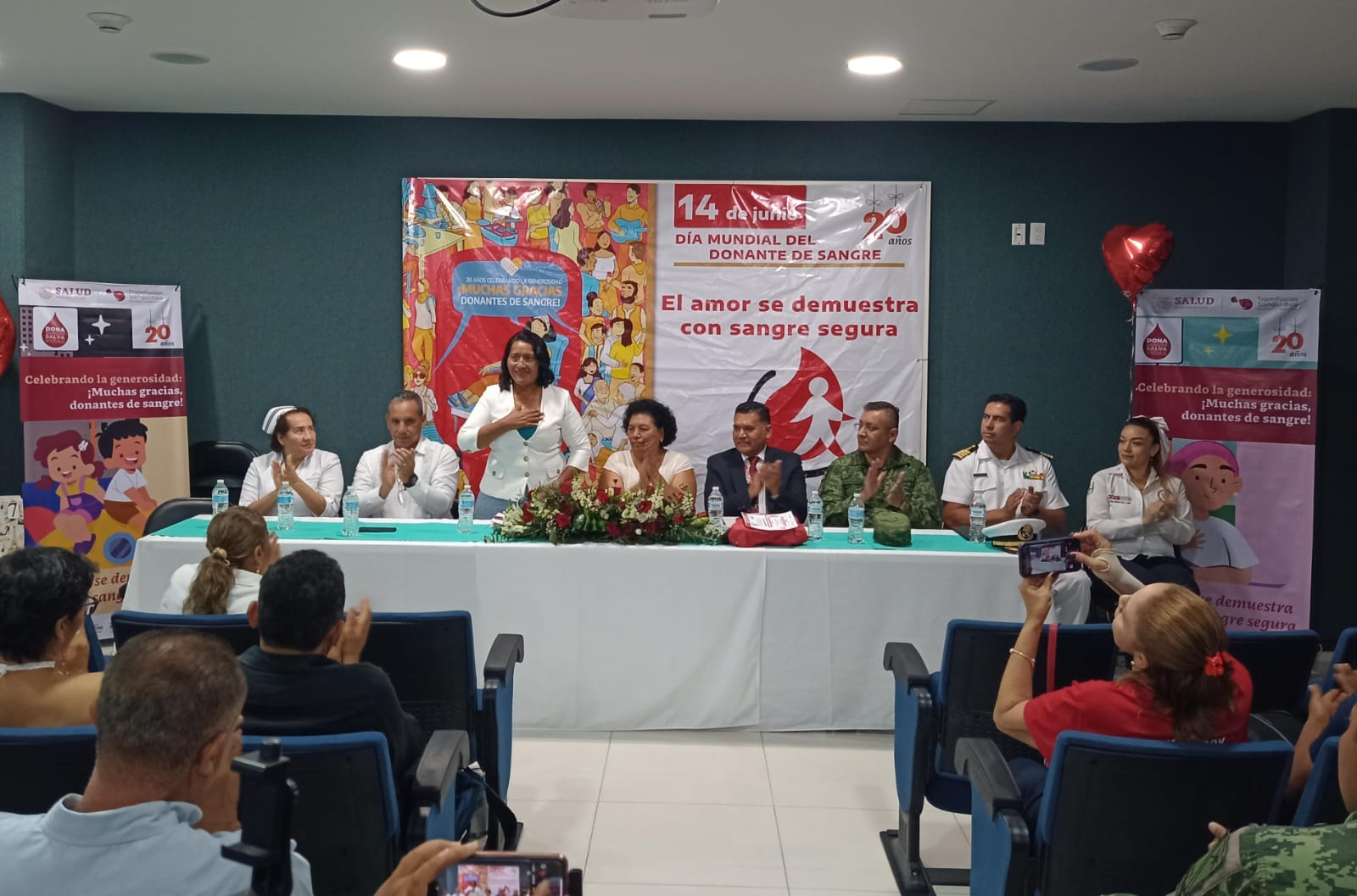 Acapulco fomenta la donación altruista de sangre en conmemoración del Día Mundial del Donante