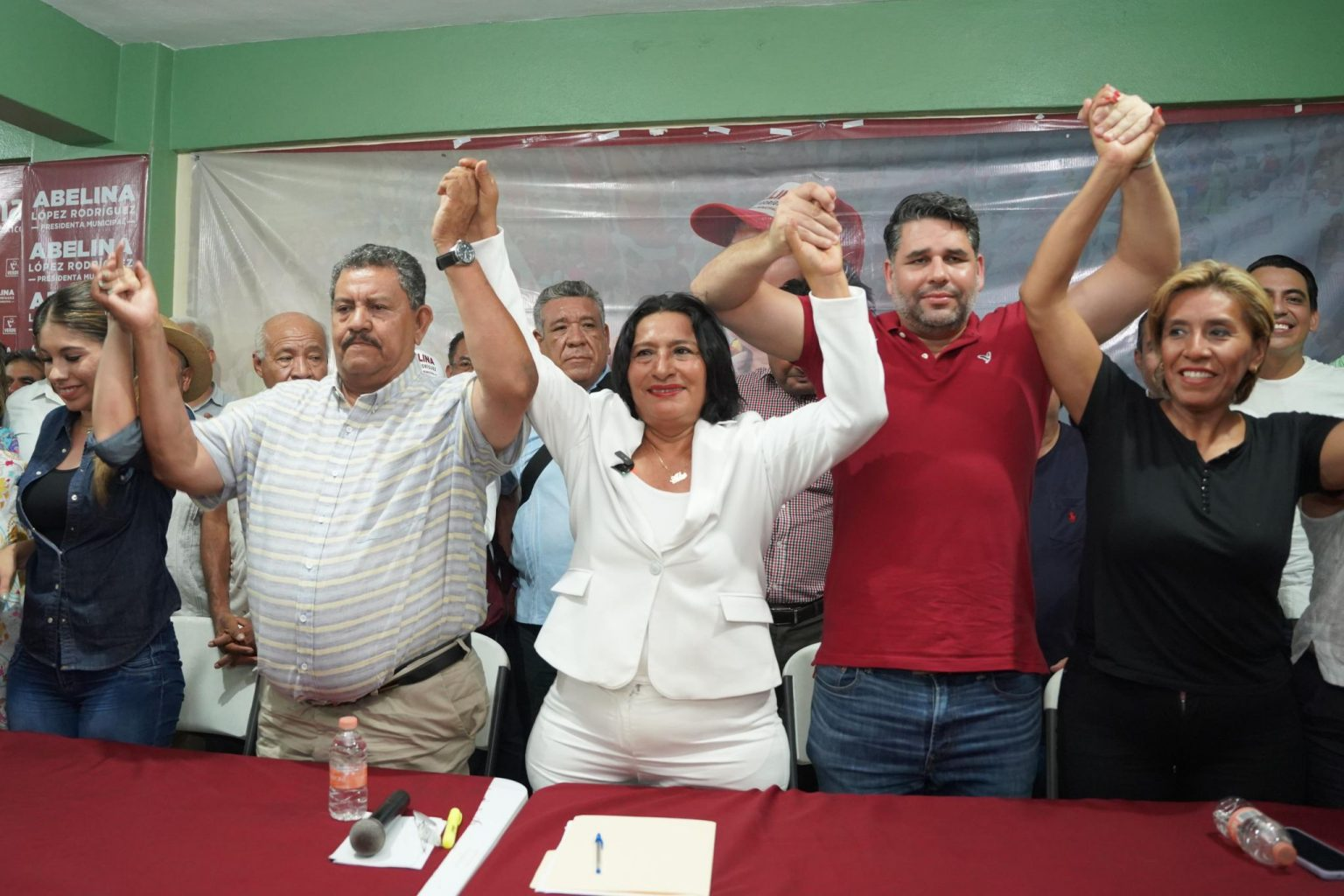Abelina López Rodríguez se declara ganadora de la elección a la alcaldía de Acapulco