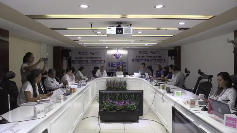 Jornada electoral transcurre con tranquilidad, informa la presidenta del IEPC