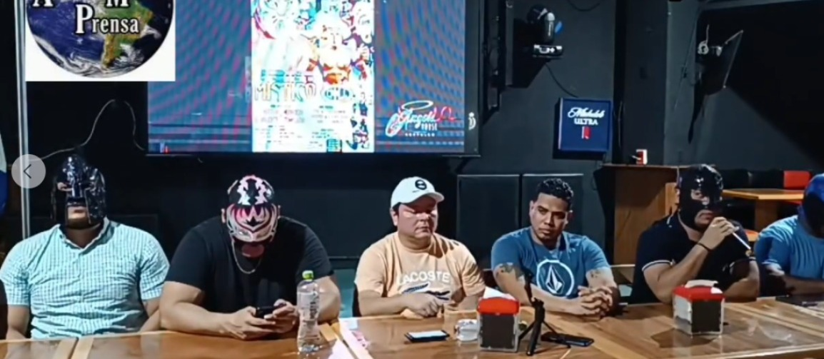 Función de lucha libre en la Arena Coliseo de Acapulco este 7 de agosto
