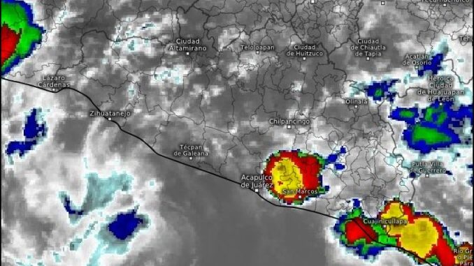 Gobierno de Acapulco Advierte sobre Lluvias Intensas en las Próximas Horas