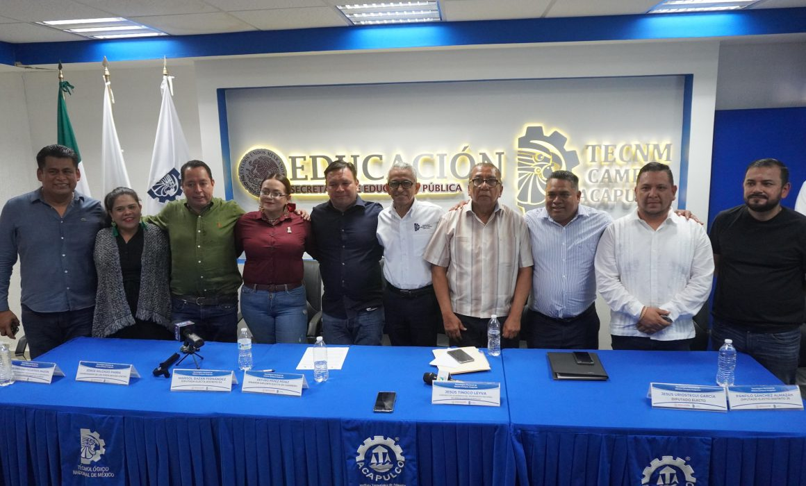 Diputados electos y autoridades del TecNM presentan Foros Ciudadanos y Parlamentos Abiertos sobre la Reforma Judicial en Guerrero