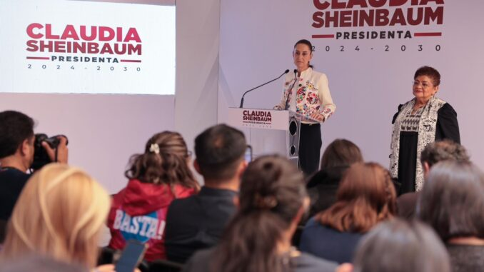 Claudia Sheinbaum anuncia iniciativas para reformar la constitución