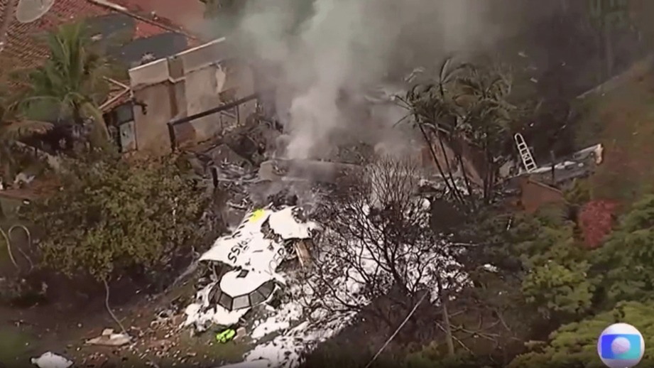 Tragedia Aérea en Sao Paulo, Avión se Estrella en Zona Residencial