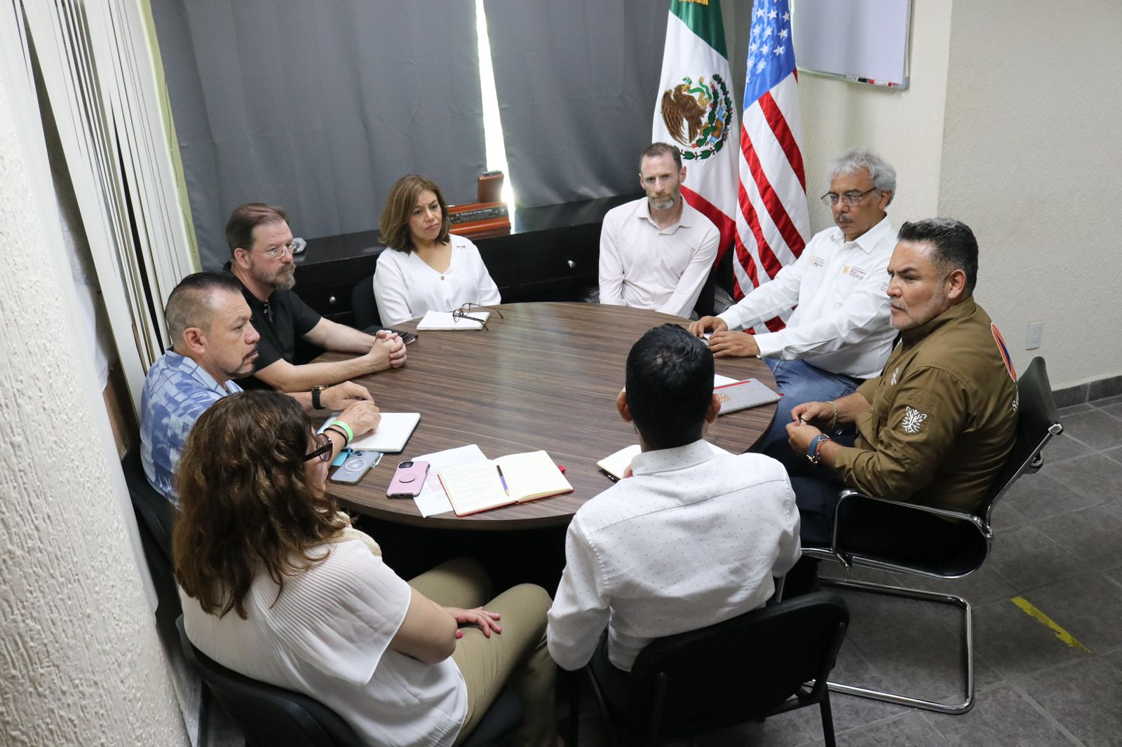 Fortalecen cooperación en prevención de riesgos entre Guerrero y EE.UU.