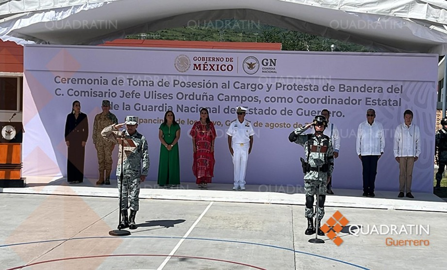 Ulises Orduña Campos Asume como Nuevo Coordinador Estatal de la Guardia Nacional en Guerrero