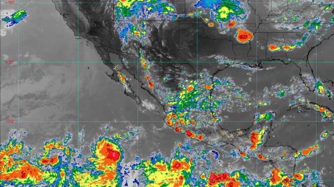 Formación de tormenta tropical «Gilma» en el pacífico, protección civil de Acapulco emite alertas