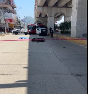 Reportan ejecución en plena avenida Cuauhtémoc en Acapulco