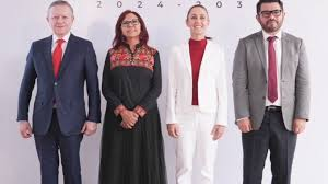 Claudia Sheinbaum anuncia reestructura en presidencia y presenta nuevos integrantes de su gabinete