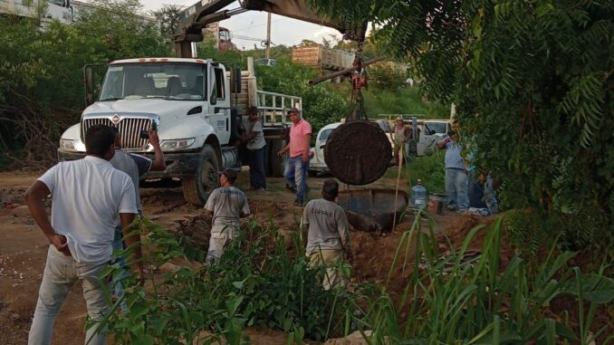 Reparan obstrucción en sistema Papagayo I para reestablecer suministro de agua en Acapulco