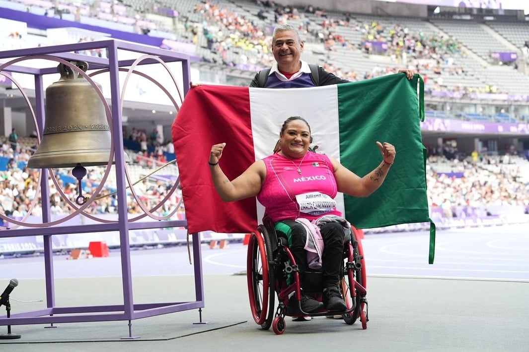 Gloria Zarza obtiene la primer medalla de oro para México en París 2024