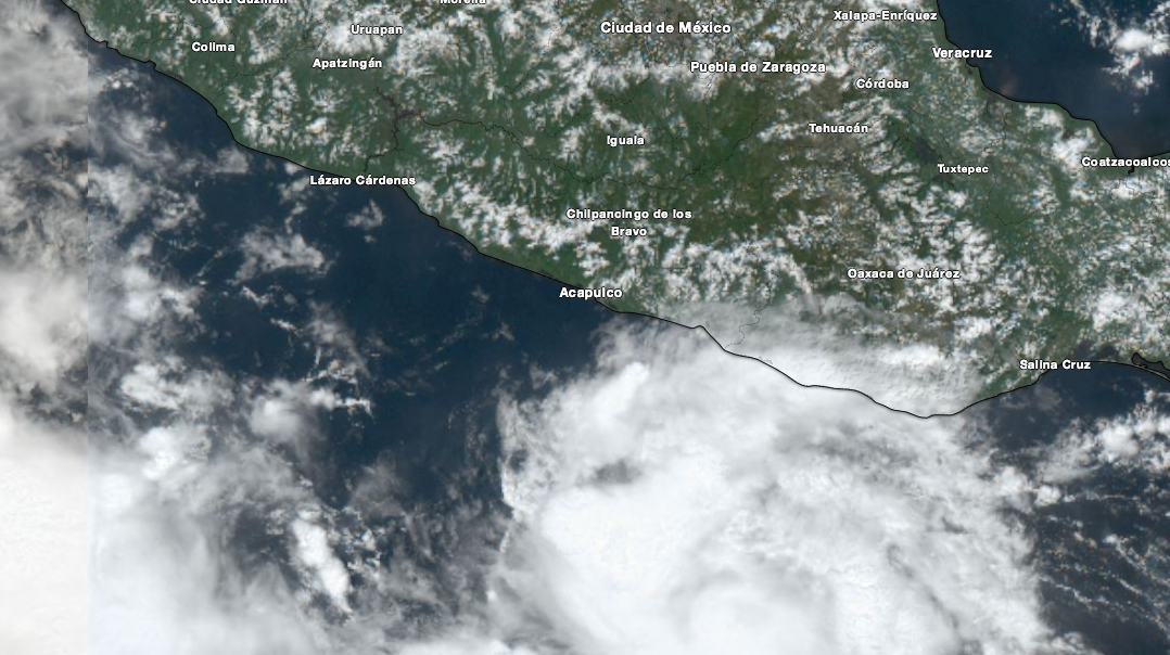 Alertan sobre ciclón tropical en formación cerca de Costa Chica