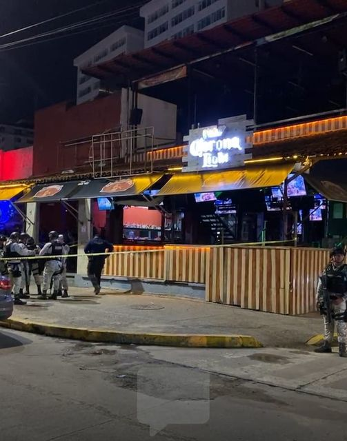 Balacera en Bar de Acapulco Deja Dos Heridos