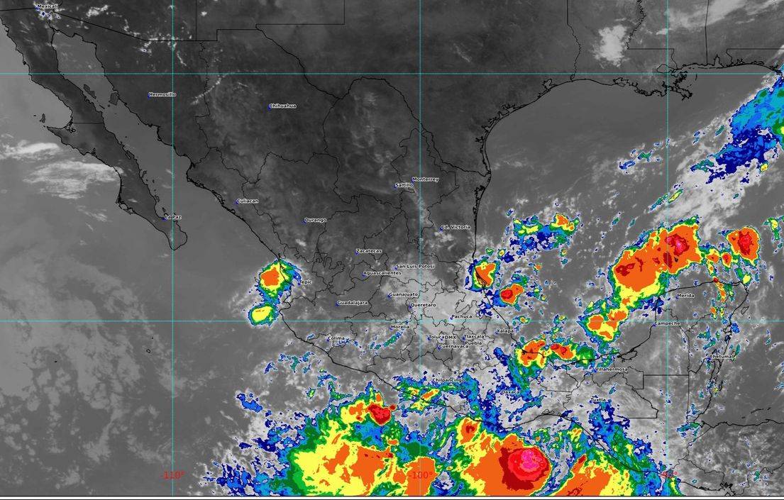 Alerta la Protección Civil por nuevo temporal de intensas lluvias en Guerrero