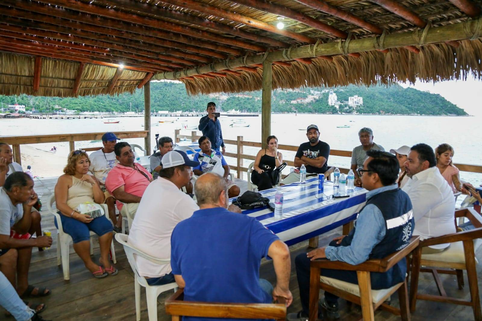Continúa SECTUR Guerrero registro de daños a zonas turísticas de Acapulco tras el paso del huracán John