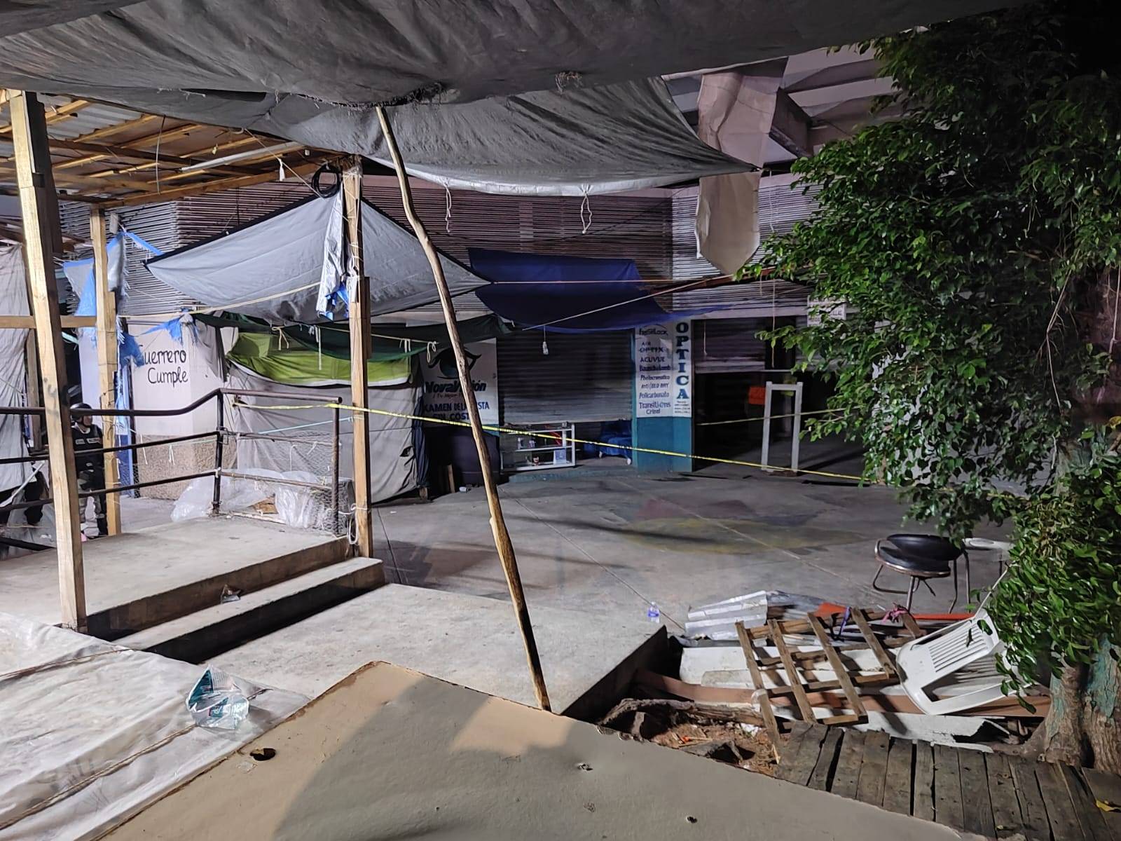 Atacan a balazos a una mujer y hieren a un hombre en el Mercado Central en Acapulco