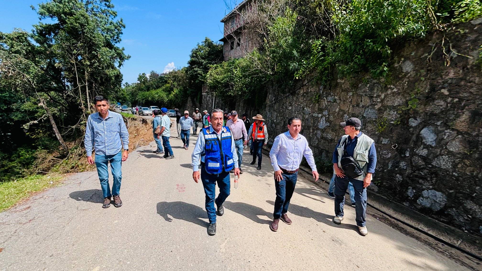 La CICAEG realiza recorridos por las carreteras de Guerrero para continuar con la evolución de daños