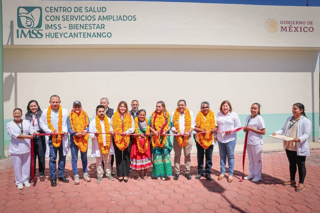 Entrega Gobernadora Evelyn Salgado nuevos centros de Salud IMSS Bienestar en Hueycantenango y Almolonga