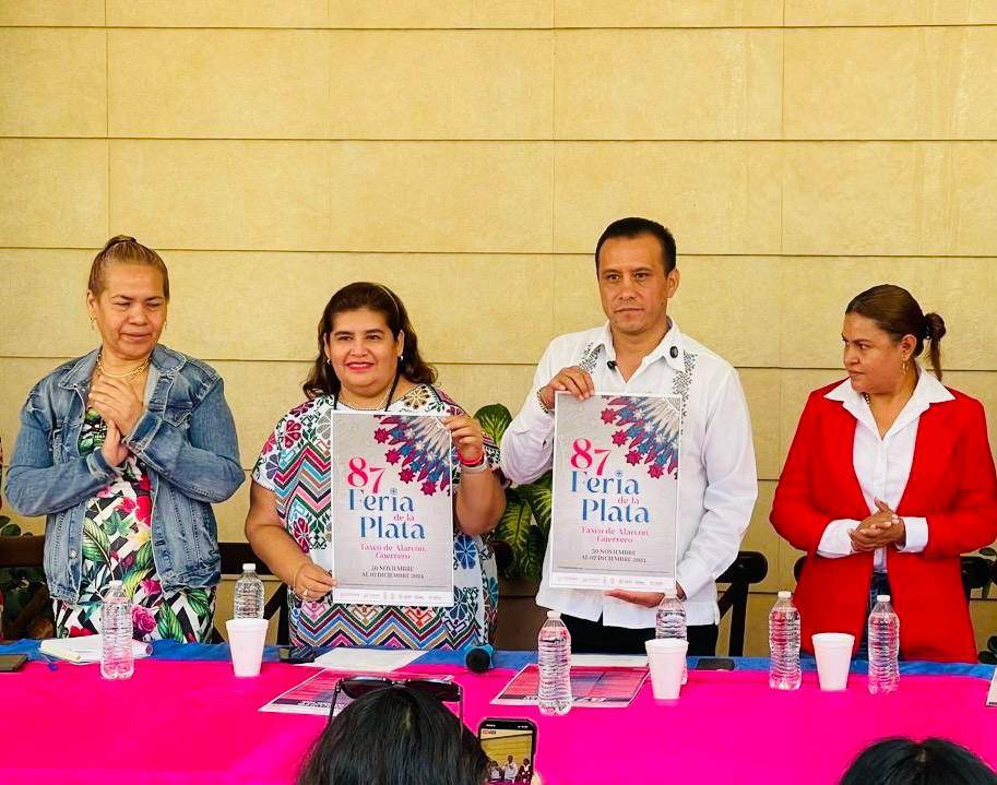 Gobierno de Guerrero presenta Cartel oficial y Convocatorias de la 87 Feria Nacional de la Plata 2024
