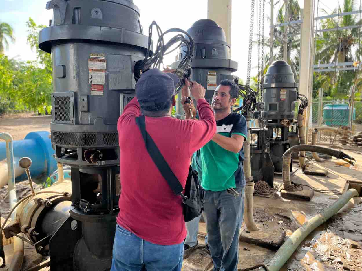 CAPAMA asegura que este miércoles comenzará el bombeo para la distribución de agua colonias de Acapulco