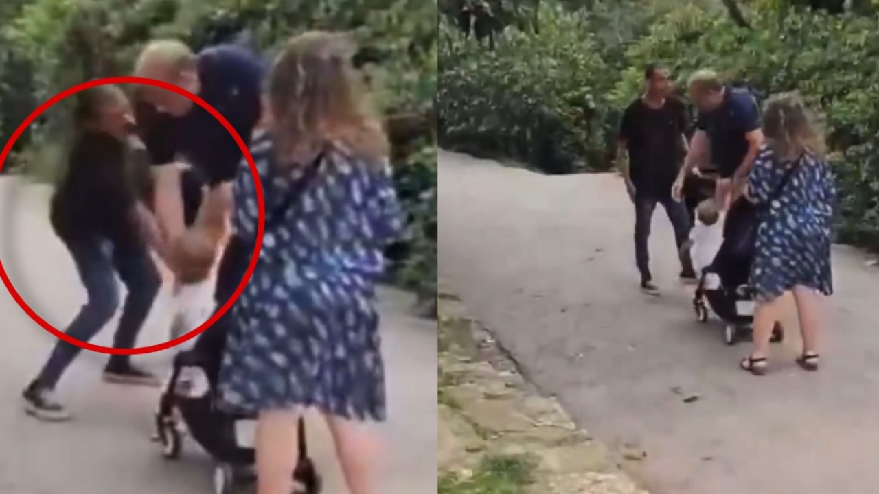 Viral: un hombre ecuatoriano agrede brutalmente a una bebé y a sus padres en un parque de Barcelona
