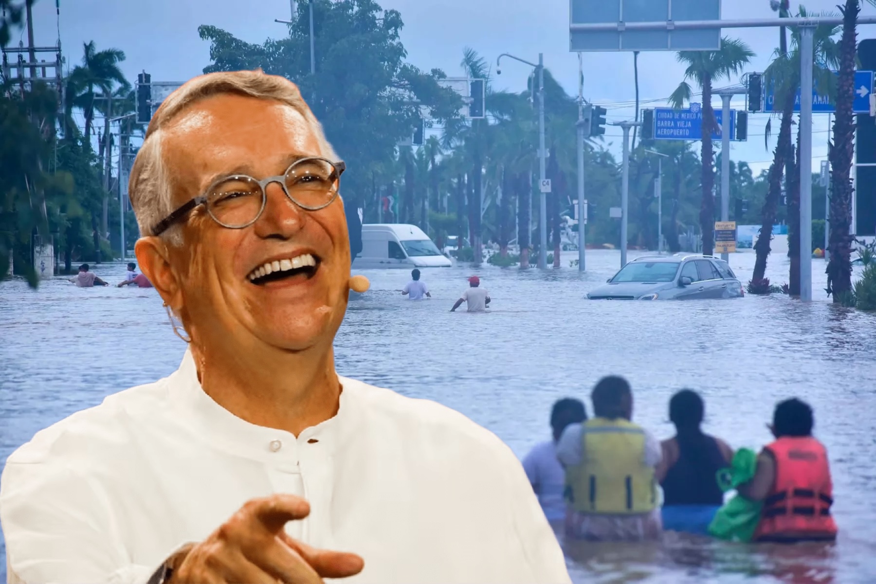 Ricardo Salinas Pliego se burla de los damnificados de Acapulco ¡y les desea lo peor!
