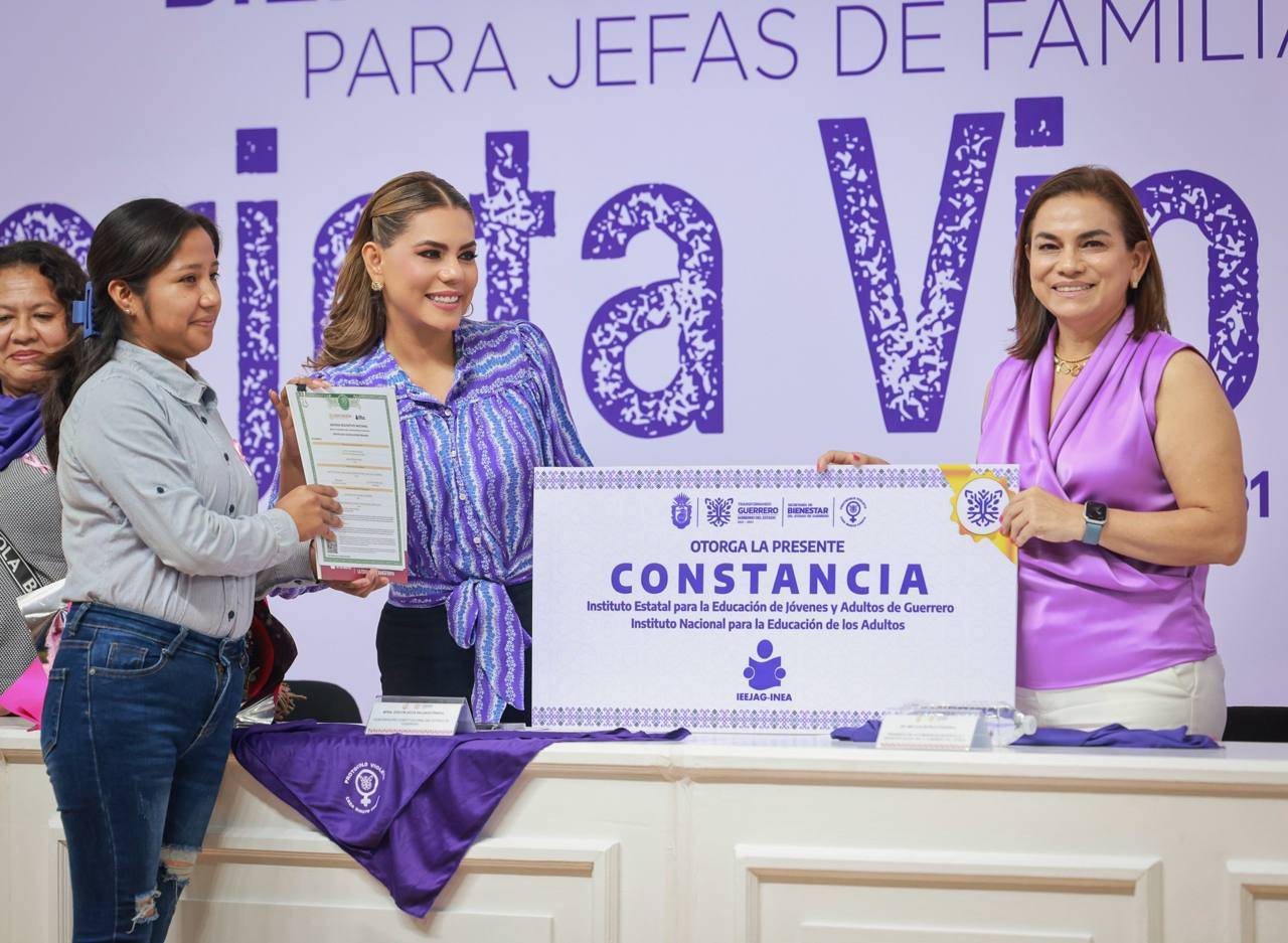 «Tarjeta Violeta»: Programa que impulsa el desarrollo y empoderamiento de mujeres en Guerrero