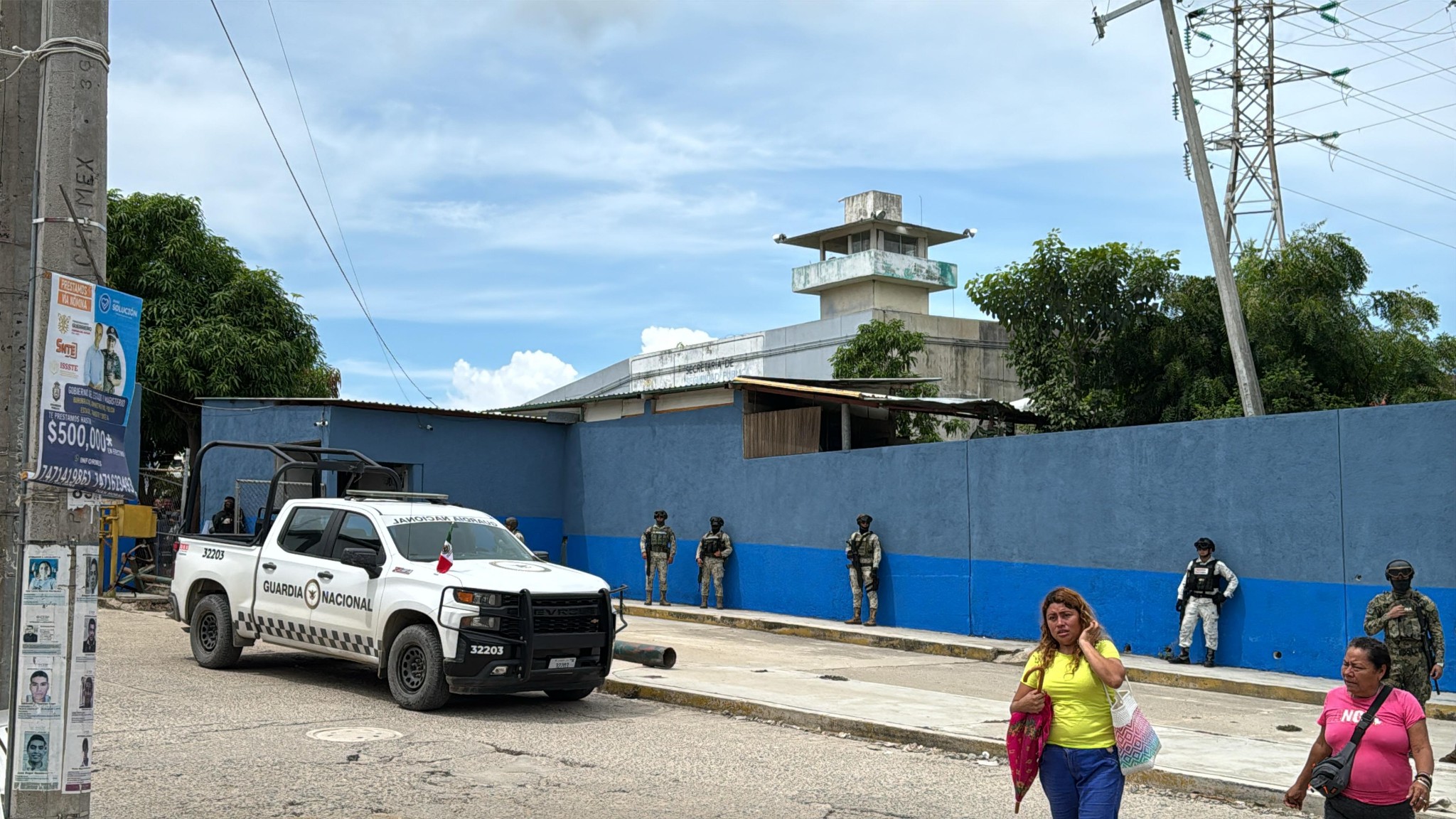 Controlan intento de motín en el penal de Las Cruces, en Acapulco