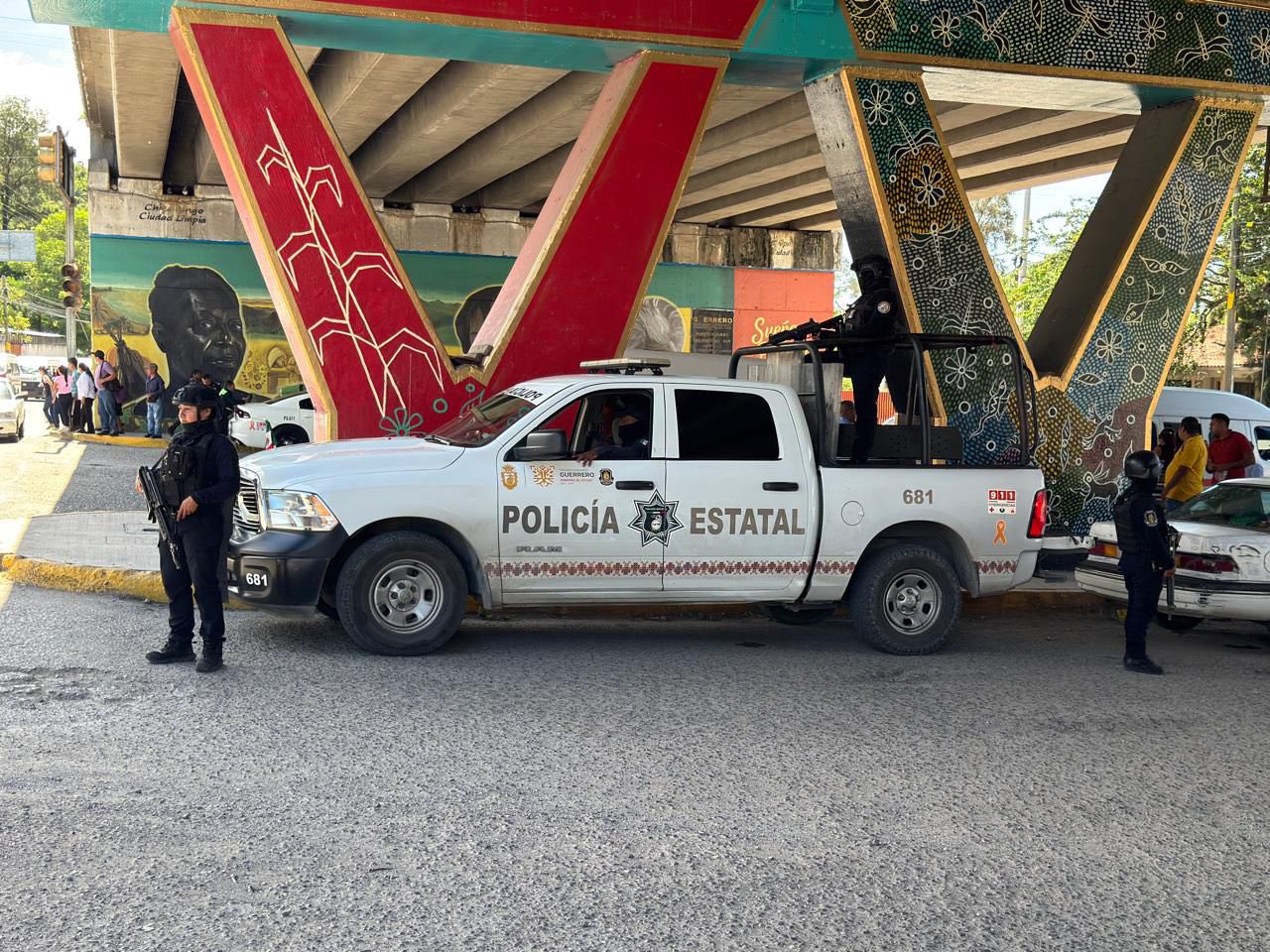 Refuerzan seguridad en Chilpancingo tras hechos violentos recientes