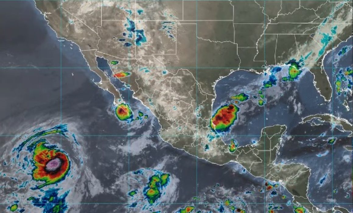 Canal de baja presión y onda tropical 34 provocarán lluvias en Guerrero este viernes