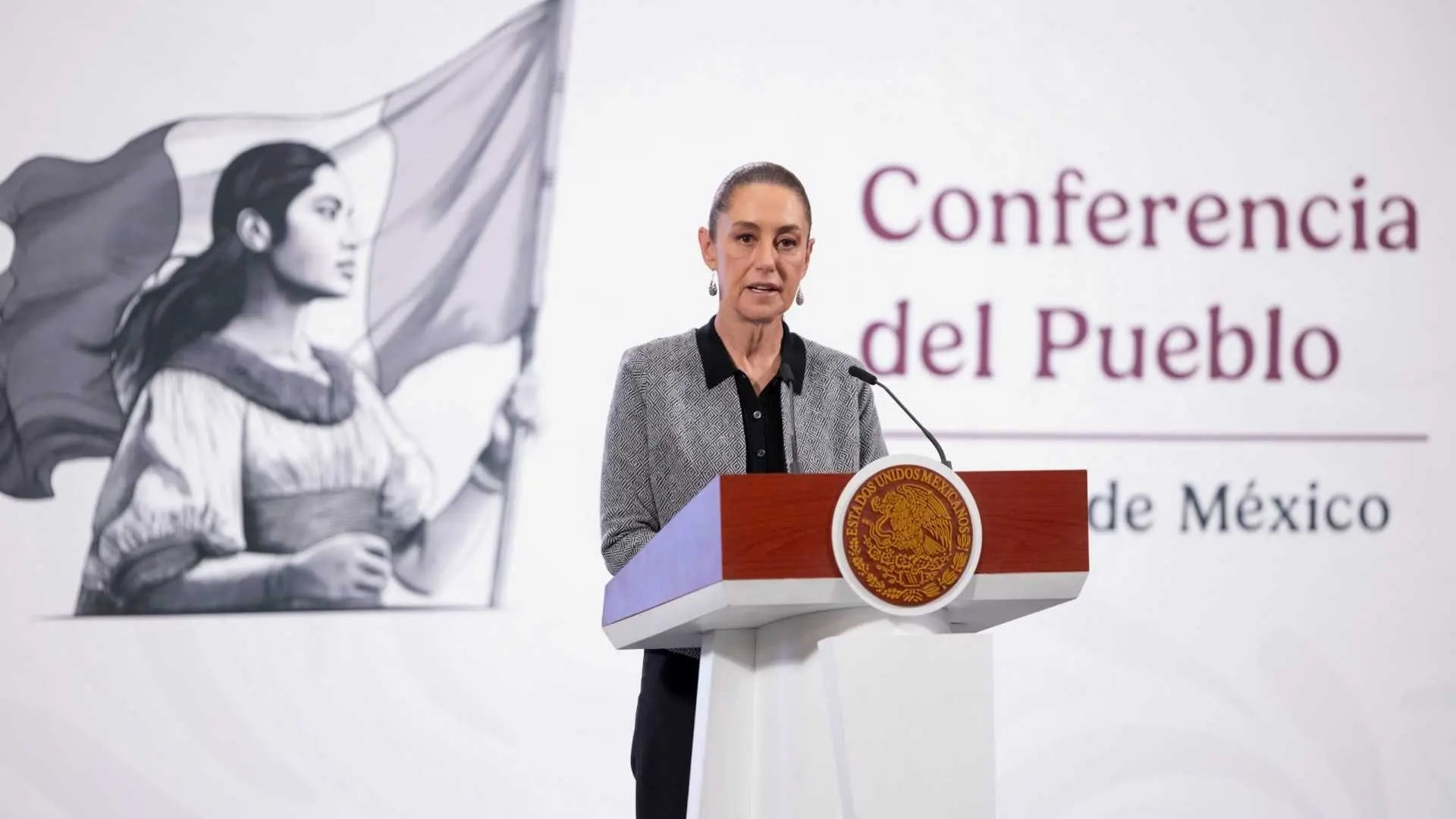Claudia Sheinbaum reitera compromiso de “verdad y justicia” en 11º aniversario del caso Ayotzinapa