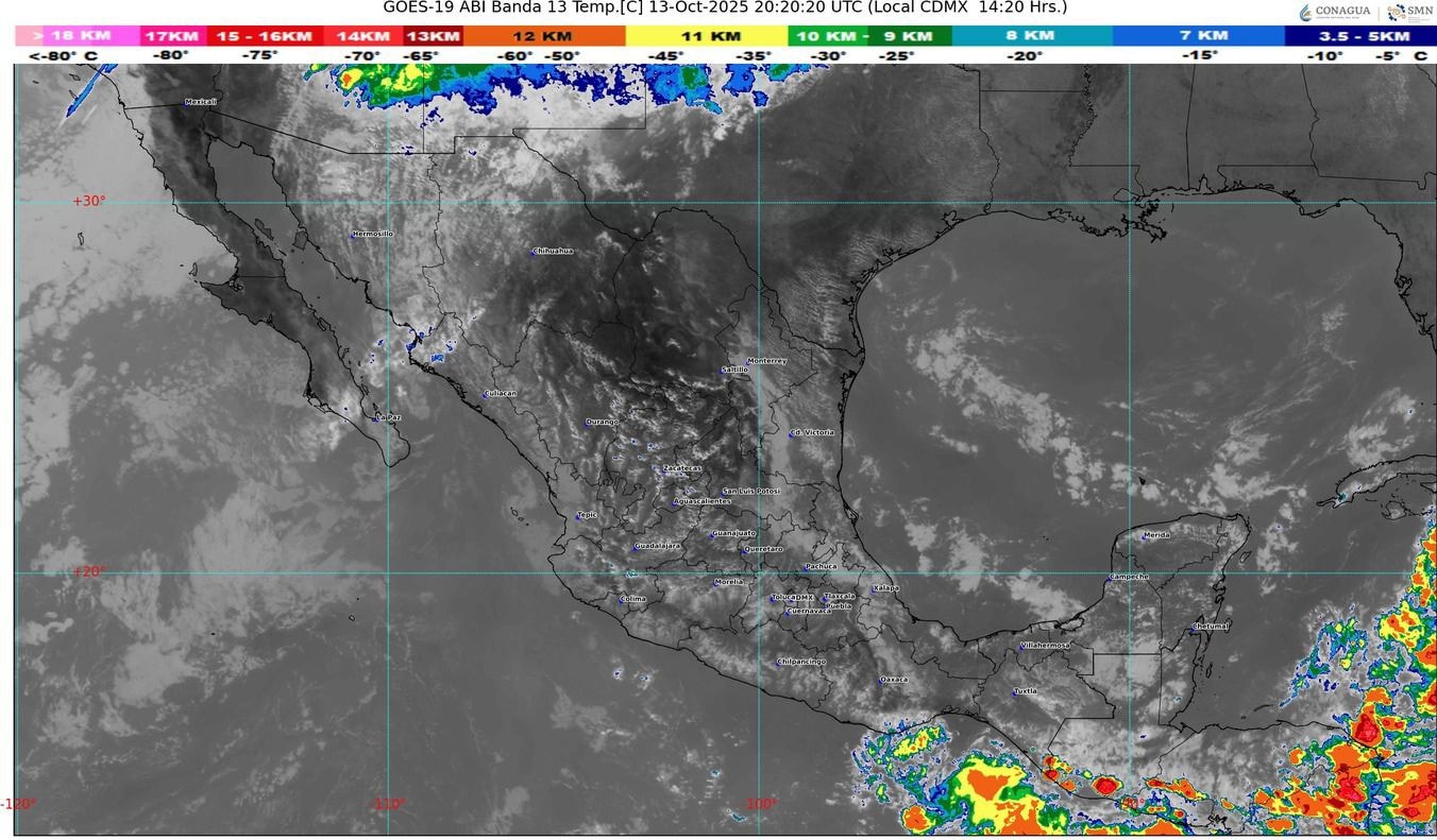 Protección Civil alerta por lluvias y tormentas eléctricas en gran parte de Guerrero