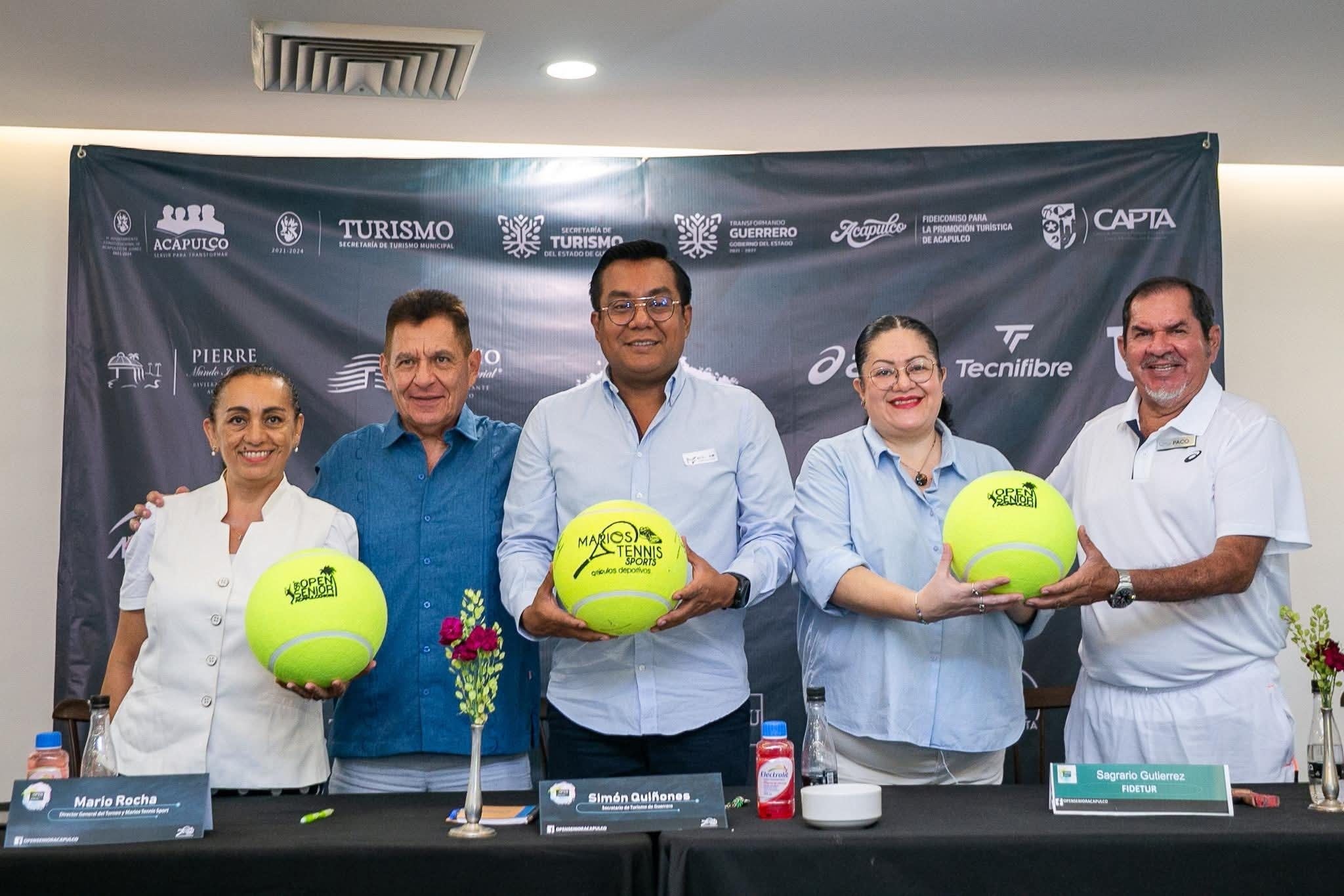 Guerrero fortalece el turismo deportivo con el Open Senior Acapulco 2025