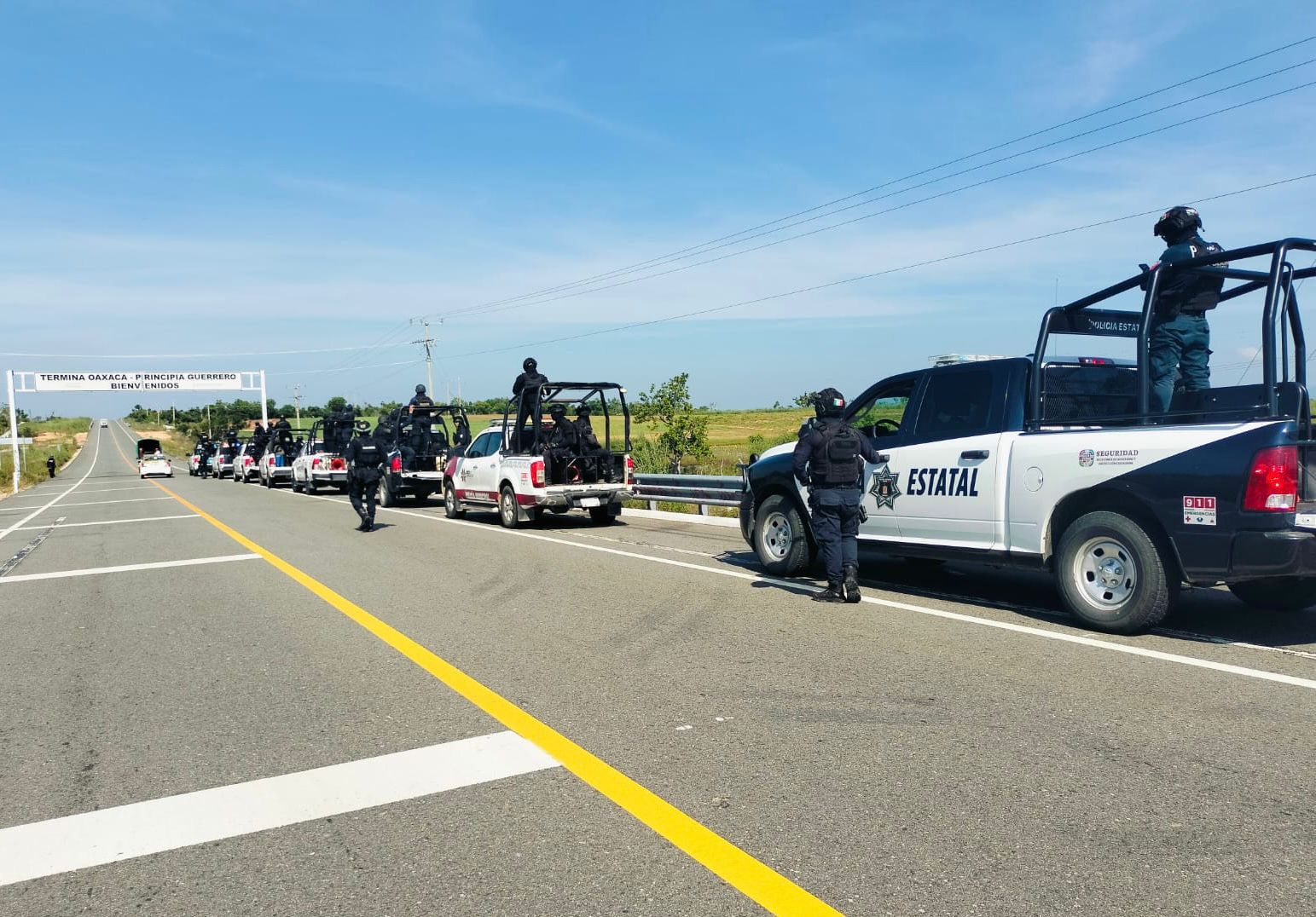 Guerrero y Oaxaca refuerzan la seguridad con operativos coordinados en municipios limítrofes