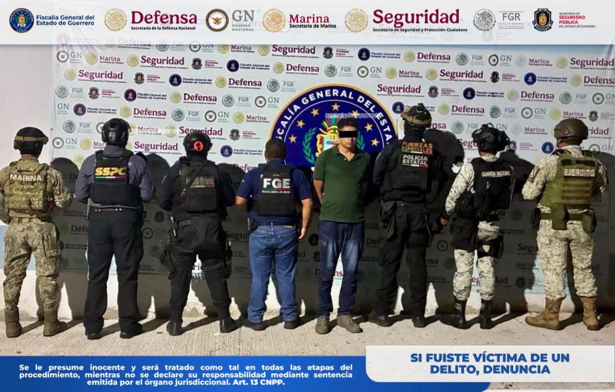 Detienen a Harold “N” por el asesinato del líder social Marco Antonio Suástegui en Acapulco