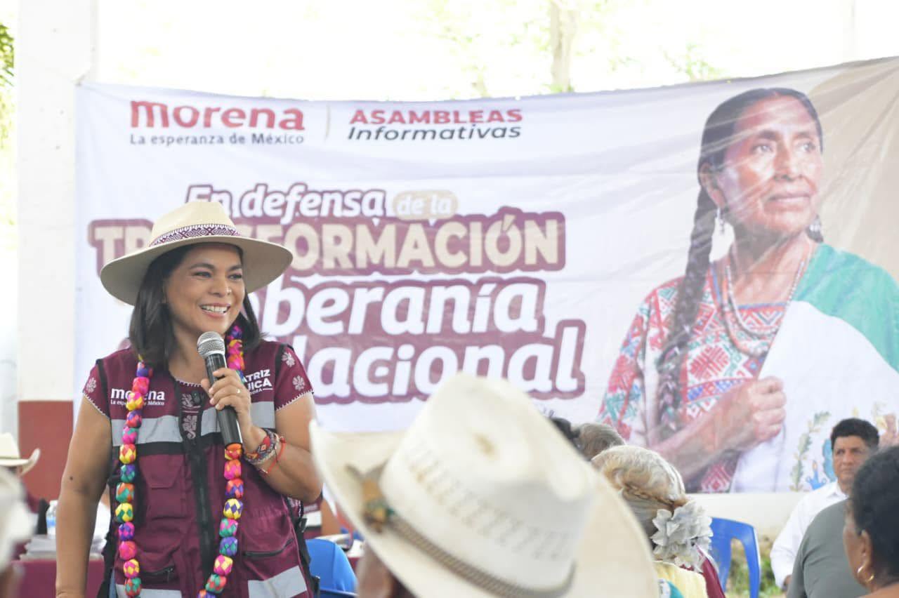 Llama Beatriz Mojica a cerrar filas en defensa de la soberanía nacional y los programas sociales