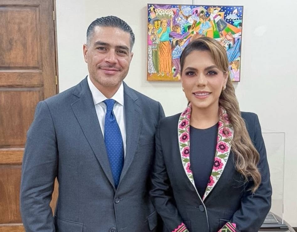 Evelyn Salgado evalúa estrategias de seguridad para Guerrero junto a la presidenta Claudia Sheinbaum
