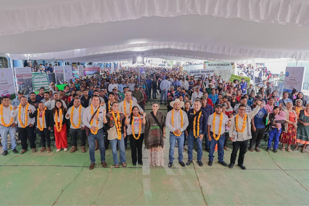 Gobernadora Evelyn Salgado anuncia inversiones históricas y entrega apoyos en Zapotitlán Tablas y Acatepec