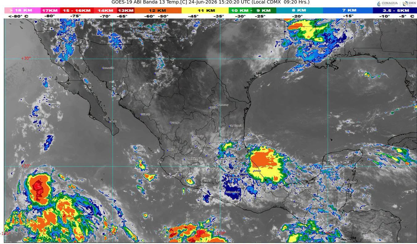 Onda Tropical 10 provocará tormentas vespertinas en Guerrero; Protección Civil emite alerta por deslaves