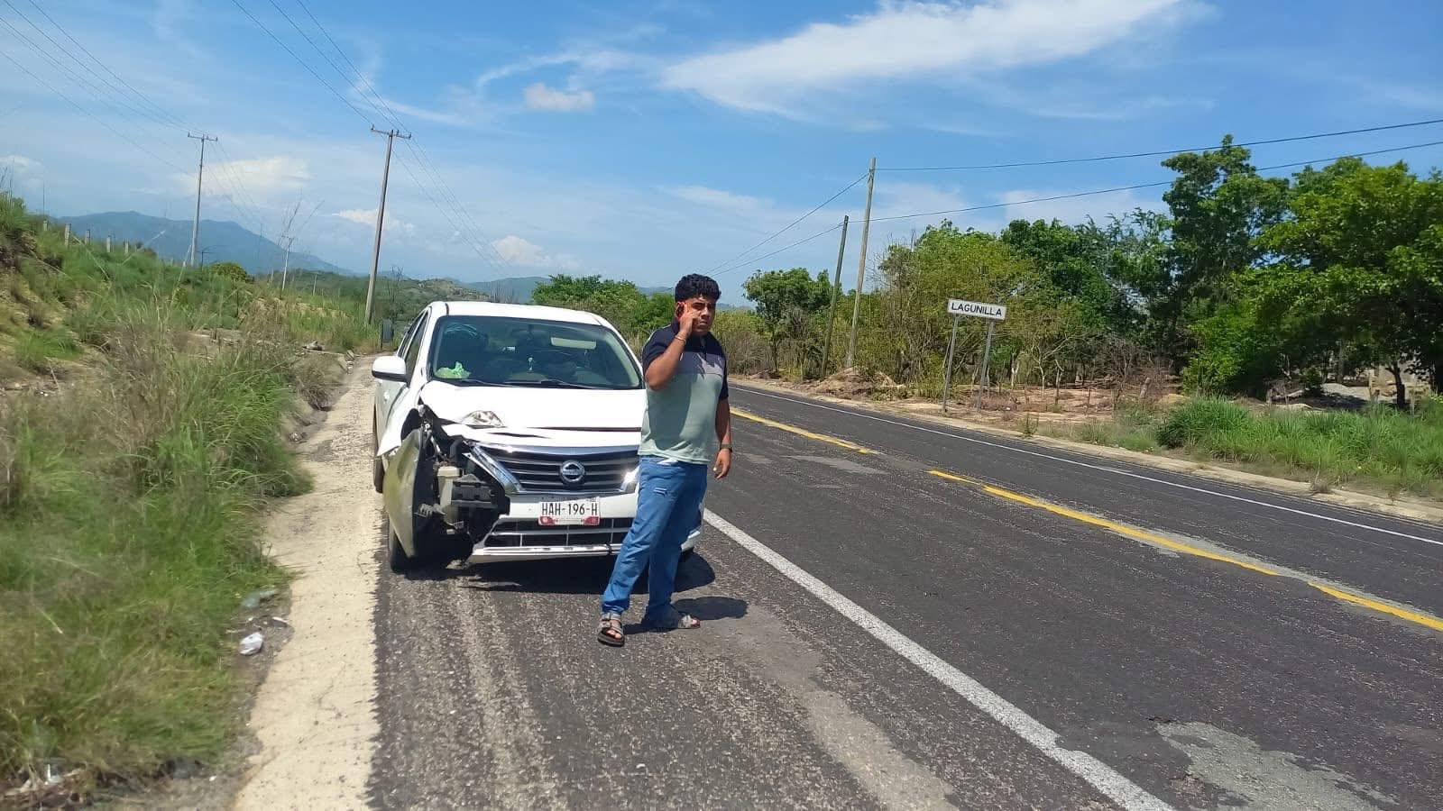 Atropellan a motociclista en San Marcos y se responsable se da a la fuga; responsabilizan a hijo del presidente muncipal