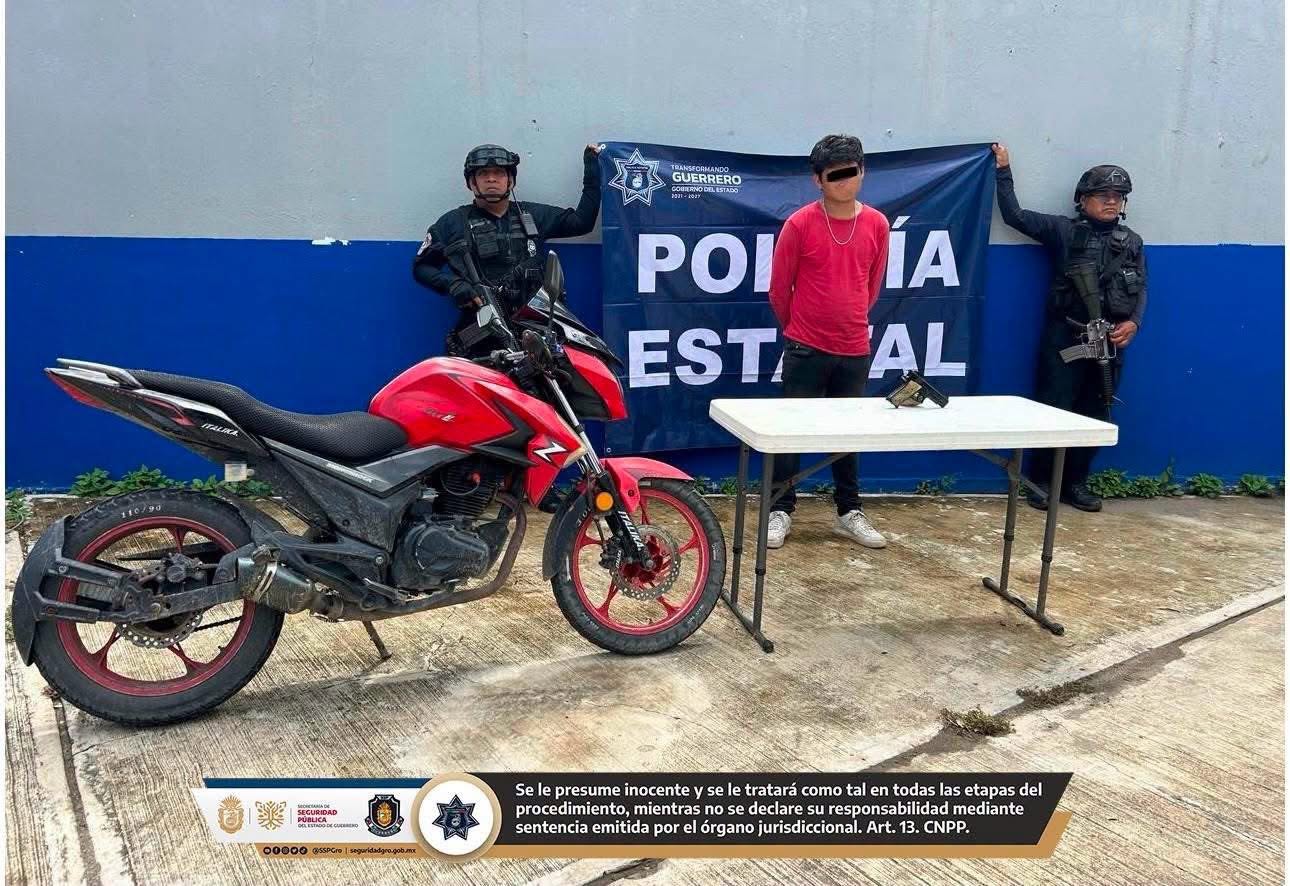 Asestan golpes al narcomenudeo en Guerrero: Detienen a cuatro personas con droga y vehículos en tres municipios
