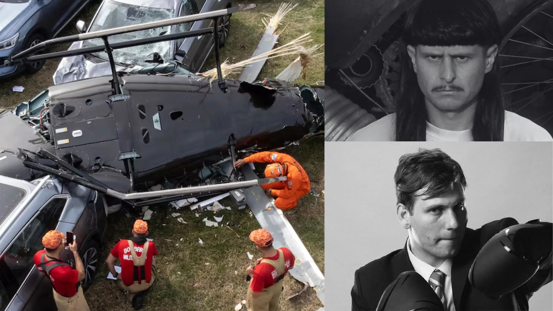 VIDEO: Mueren el cantante Oliver Tree y el youtuber ‘Gaspi’ en trágico choque de helicópteros en Brasil