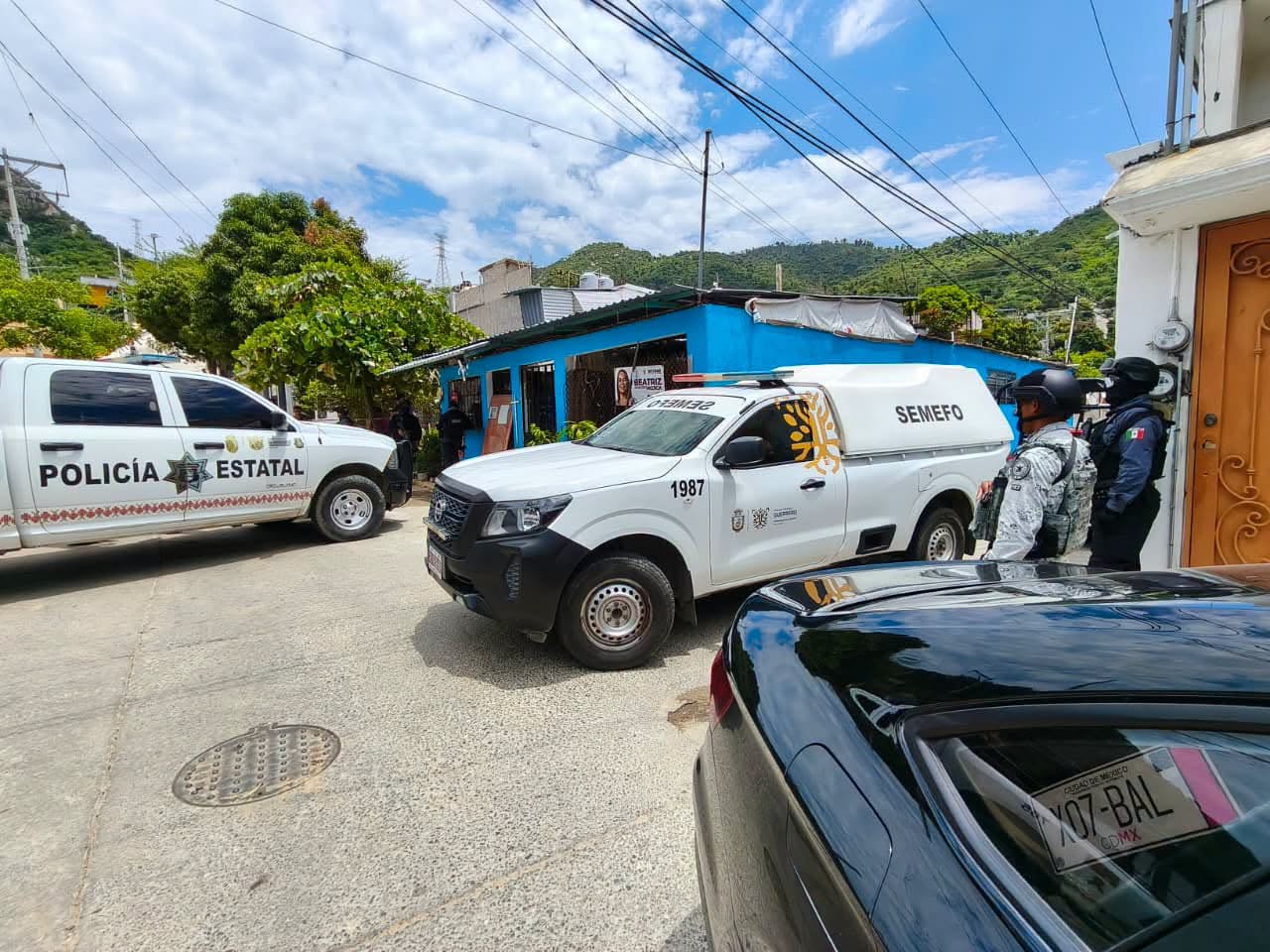 Comando armado irrumpe en domicilio y asesina a un hombre en la colonia María de la O, en Acapulco