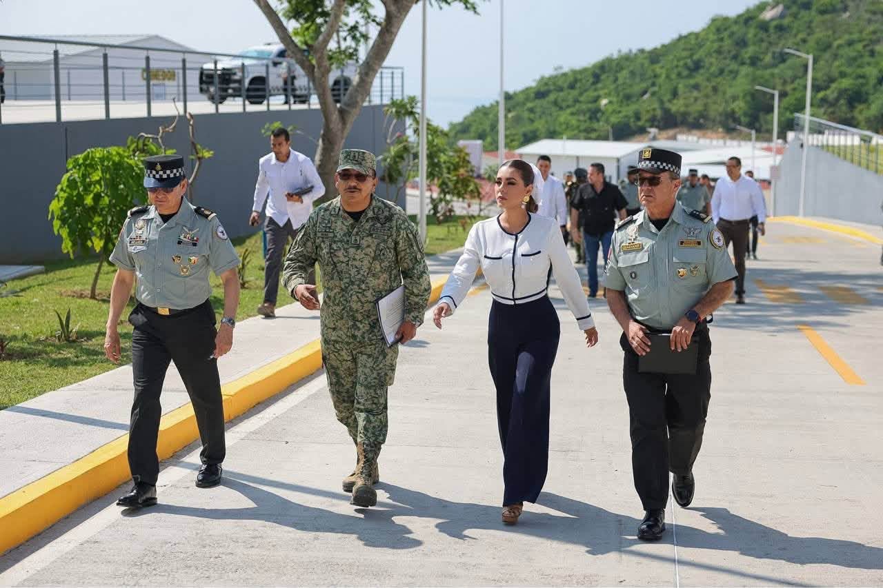 Fortalece Evelyn Salgado capacidades operativas y bienestar de la Guardia Nacional en Acapulco con nueva infraestructura