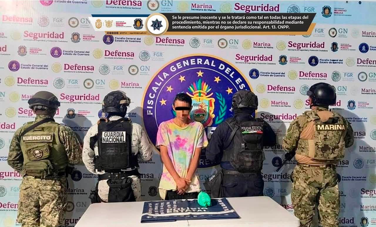 Desarrollan operativos interinstitucionales en Acapulco; detienen a siete personas y aseguran indicios delictivos